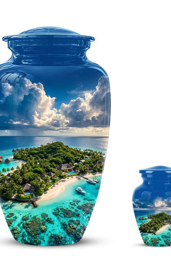 Beach Urns For Human Ashes - Custom Eternal Peaceful Tribute Urns