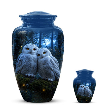 10 inch Large Urn with 1 Keepsake 3 inch