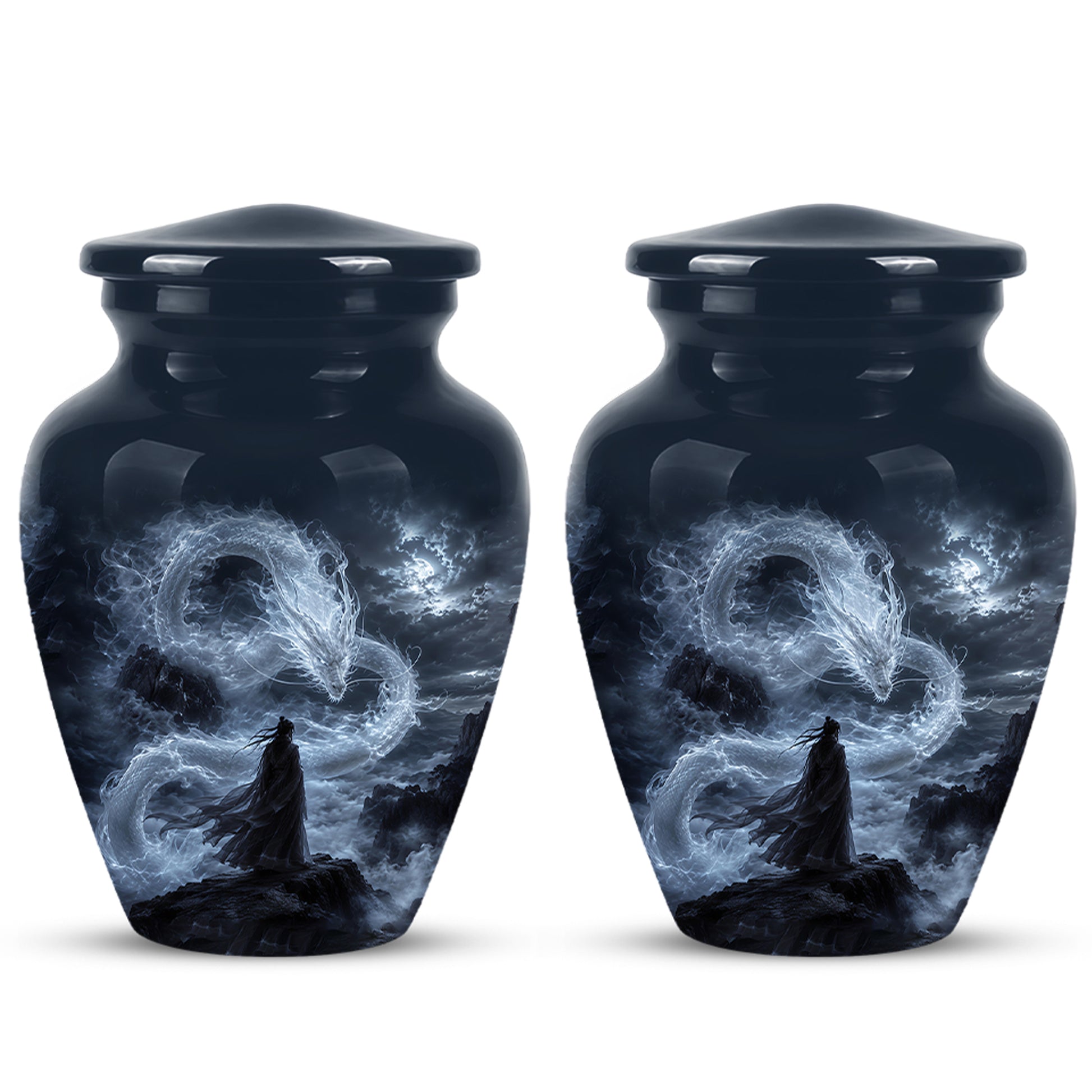 Dragon Cremation Urn - Mythical Dragon Memorial Urns For Human Ashes
