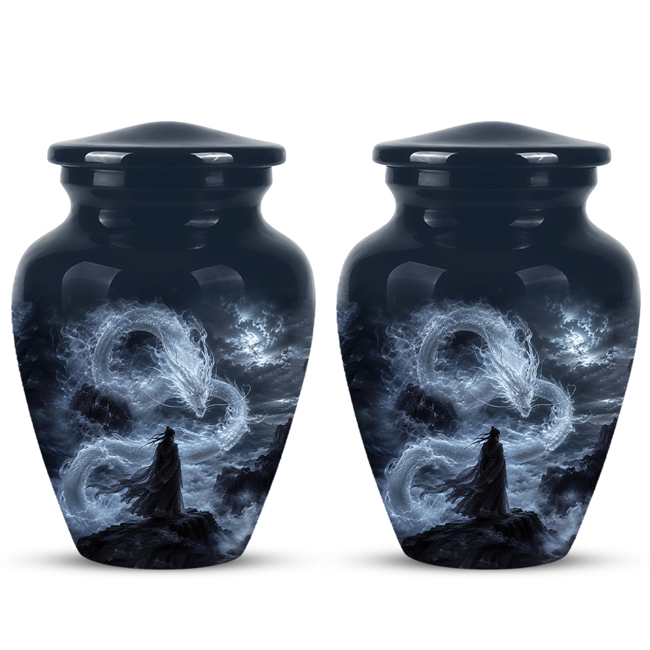 Dragon Cremation Urn - Mythical Dragon Memorial Urns For Human Ashes