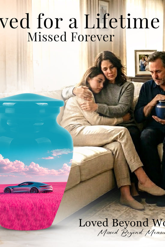 Personalized Sports Car Funeral Urn - Elegant Urns For Car Enthusiast
