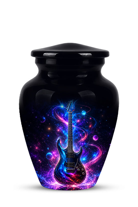 Electric Guitar Cremation Urn - Guitar Memorial Urns For Music Lovers