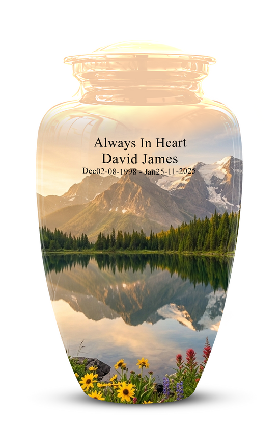 Mountain Cremation Urns For Ashes - Beautiful Funeral Urns For Nature Lovers