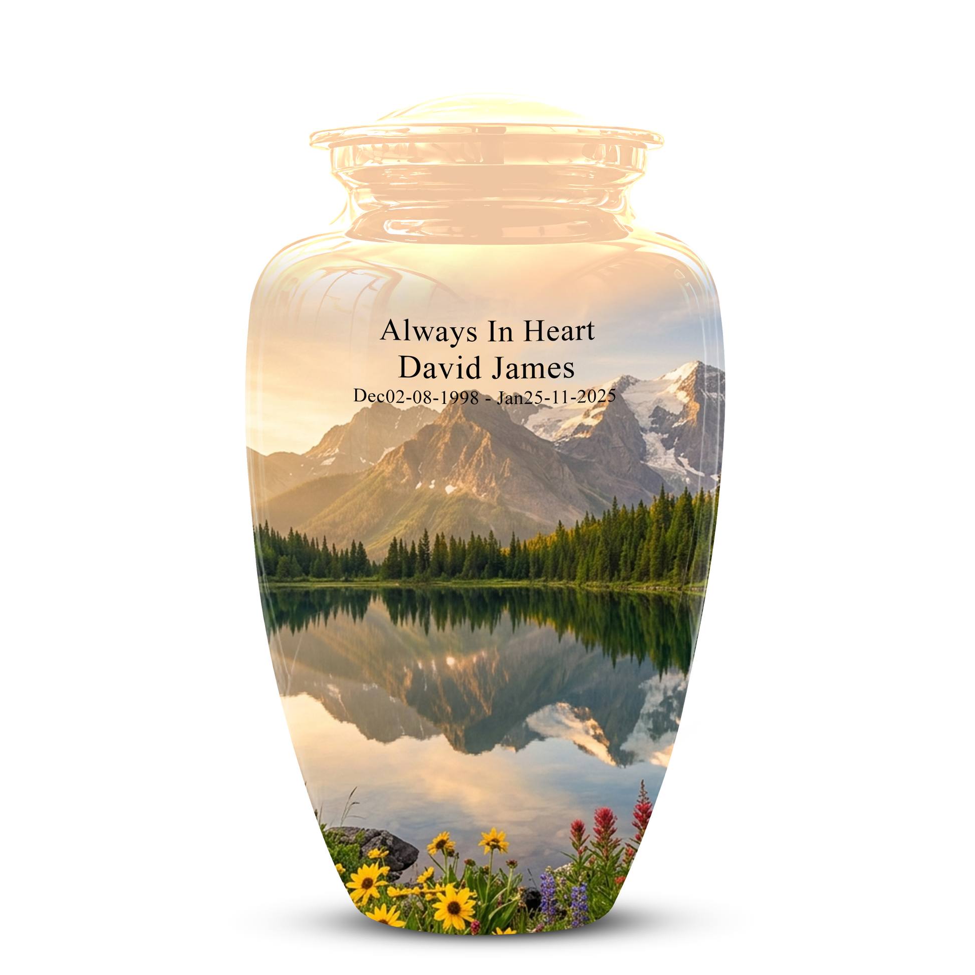 Mountain Cremation Urns For Ashes - Beautiful Funeral Urns For Nature Lovers