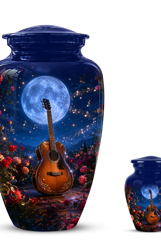 Guitar Memorial Urn - Personalized Cremation Urns For Men&Women Ashes