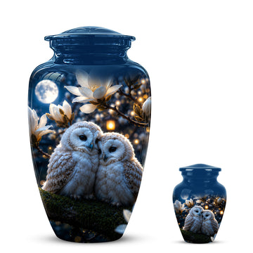 10 inch Large Urn with 1 Keepsake 3 inch