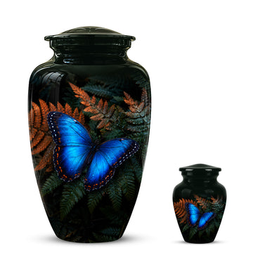 10 inch Large Urn with 1 Keepsake 3 inch