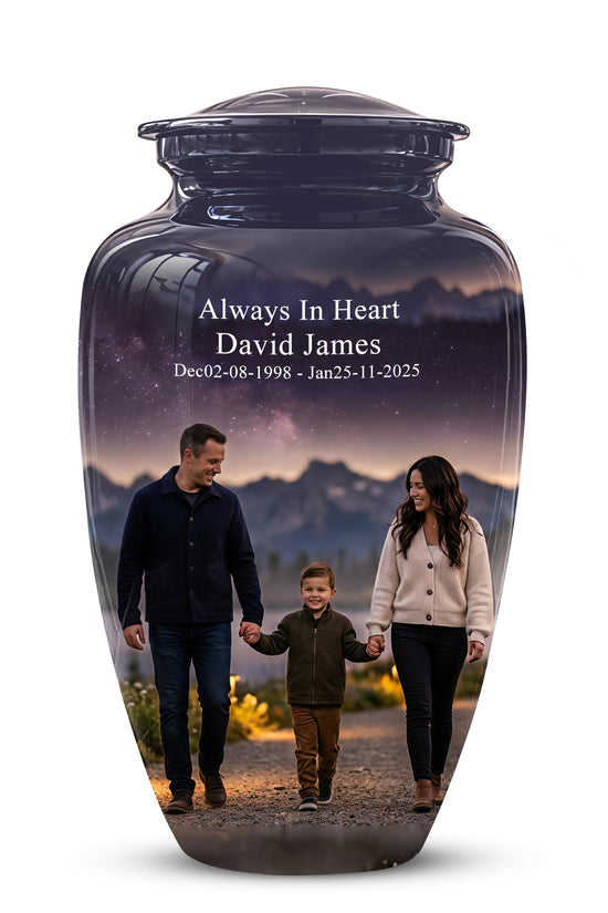 Father, Son & Mother Memorial Urn - Beautiful Tribute Urns For Loved Ones