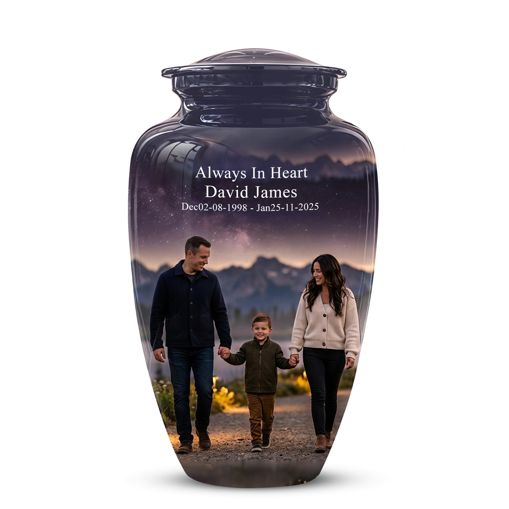 Father, Son & Mother Memorial Urn - Beautiful Tribute Urns For Loved Ones