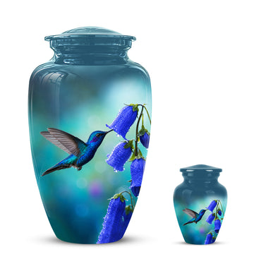 10 inch Large Urn with 1 Keepsake 3 inch
