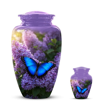 10 inch Large Urn with 1 Keepsake 3 inch
