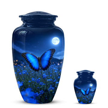 10 inch Large Urn with 1 Keepsake 3 inch
