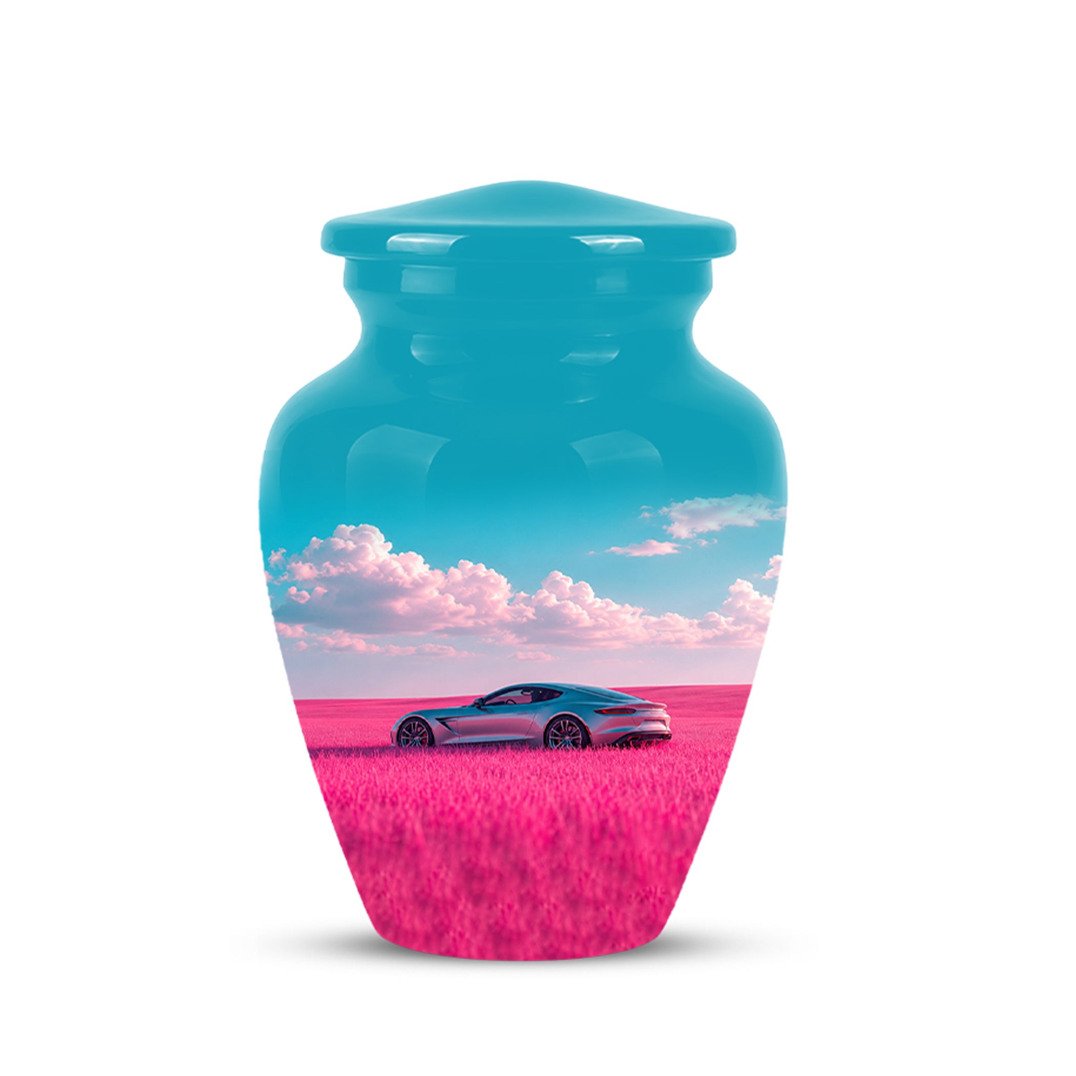 Personalized Sports Car Funeral Urn - Elegant Urns For Car Enthusiast