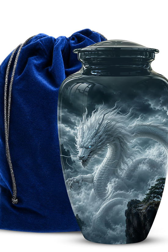 Dragon Cremation Urn = Custom Artistic Adult Memorial Urns For Ashes