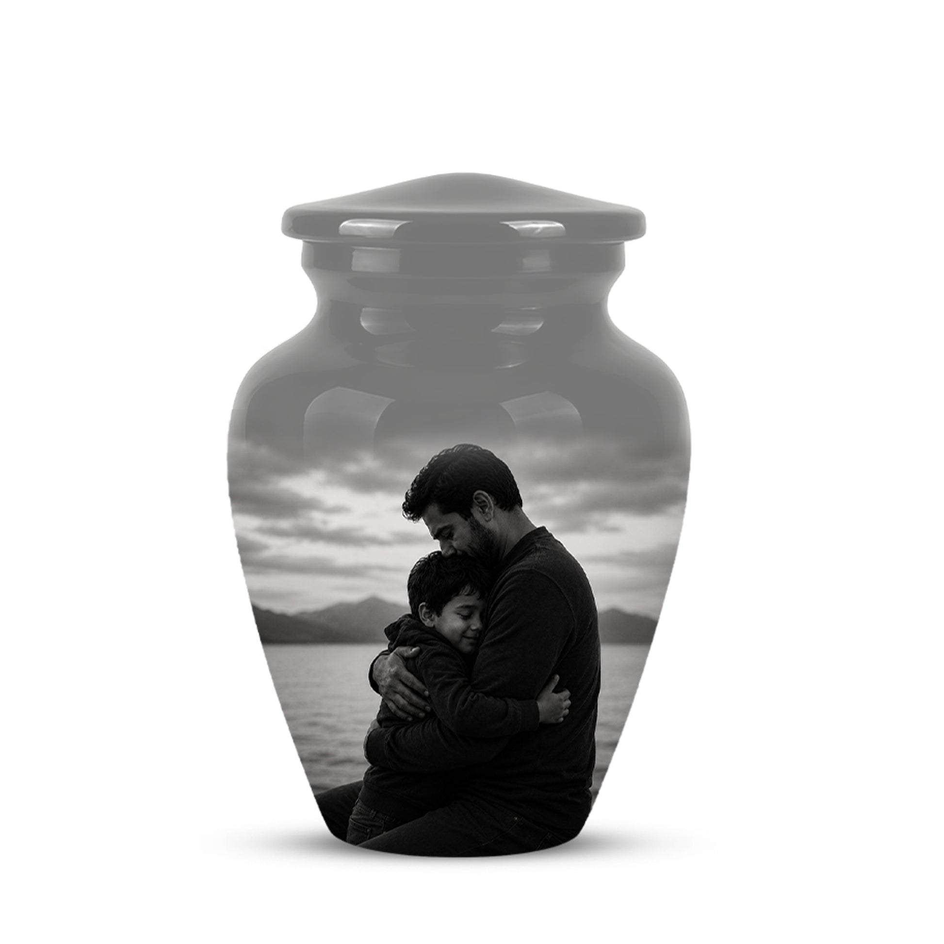 Personalized Father Cremation Urn - Memorial Tribute Urns For Fathers