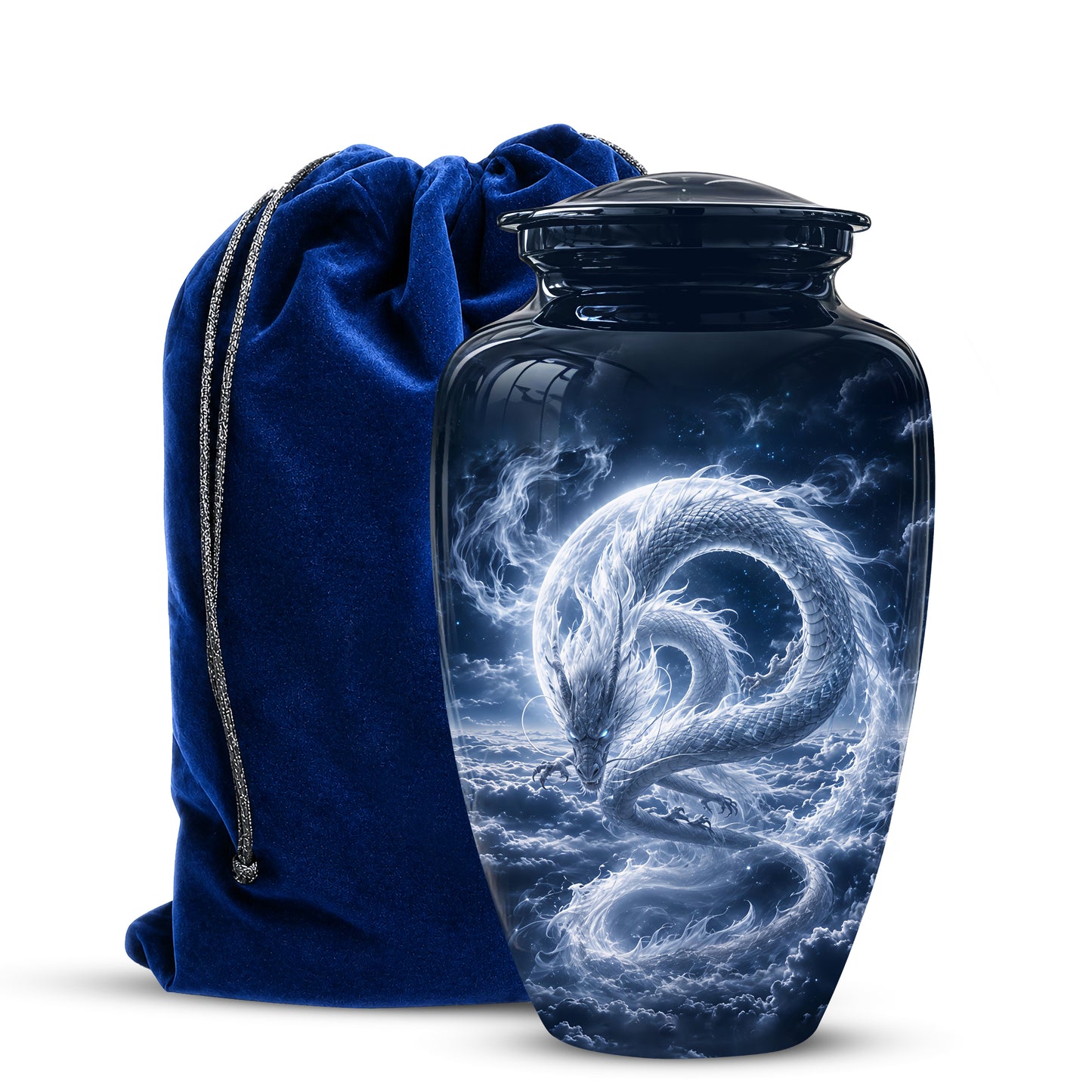 Dragon Cremation Urn - Unique Custom Memorial Urn For Human Ashes