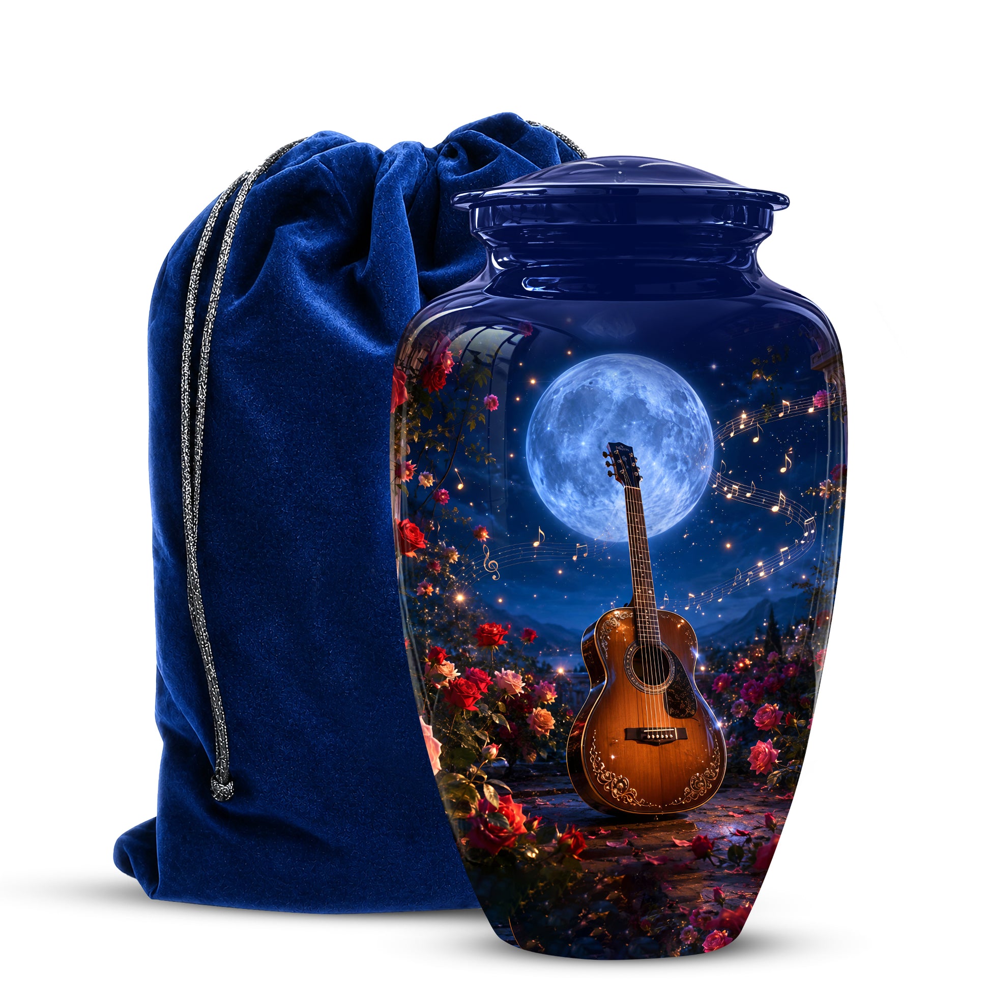 Guitar Memorial Urn - Personalized Cremation Urns For Men&Women Ashes