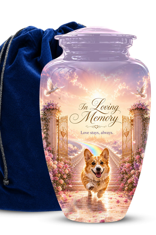 Pet Dog Memorial Urn – Personalized Dog Cremation Urn for Pets Ashes