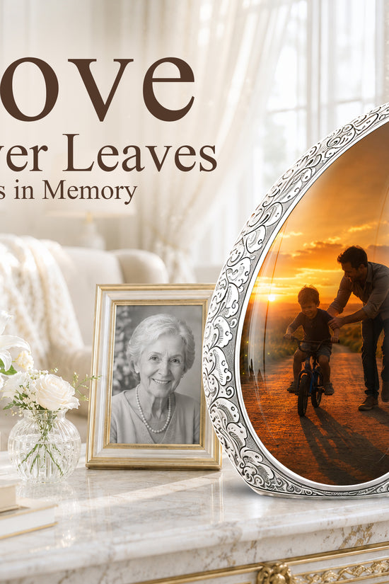 Father & Son Themed Urn - Handcrafted Custom Memorial Urns For Ashes