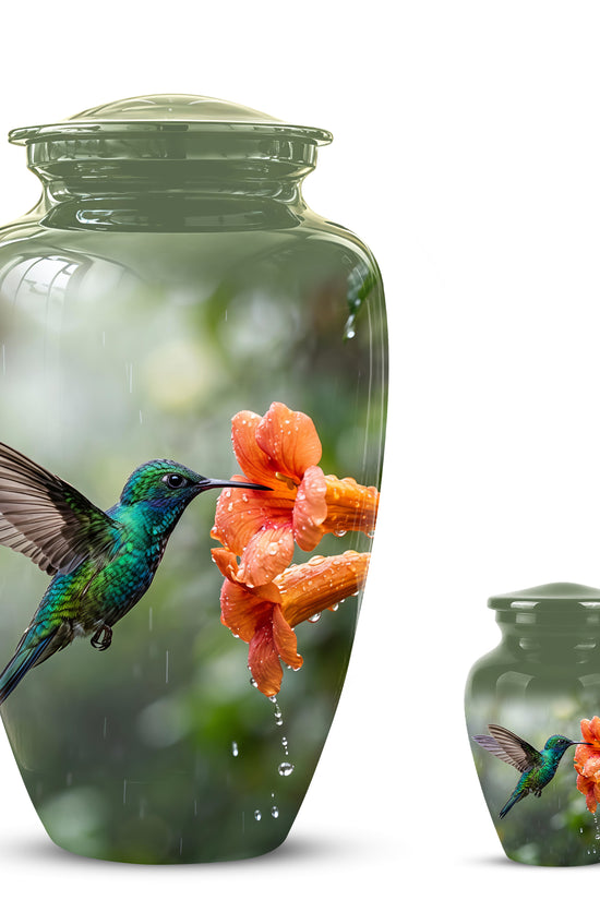 Hummingbird Memorial Urn for Ashes – Nature Inspired Design On Sale
