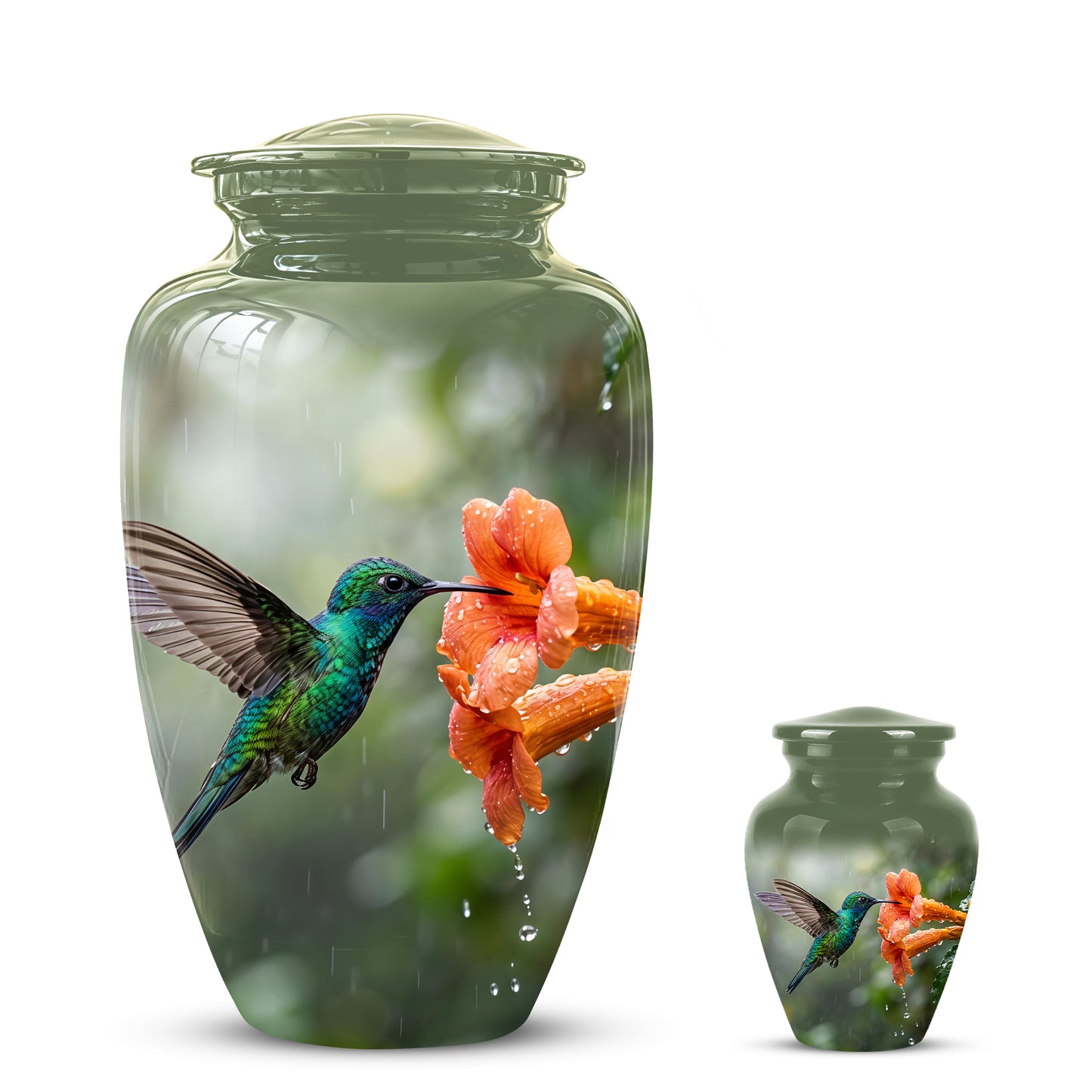 Hummingbird Memorial Urn for Ashes – Nature Inspired Design On Sale