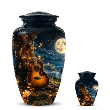 10 inch Large Urn with 1 Keepsake 3 inch