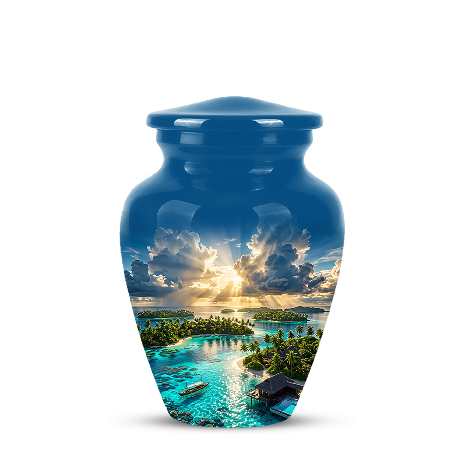 Beach Cremation Urn - Personalized Adult Urns For Human Ashes