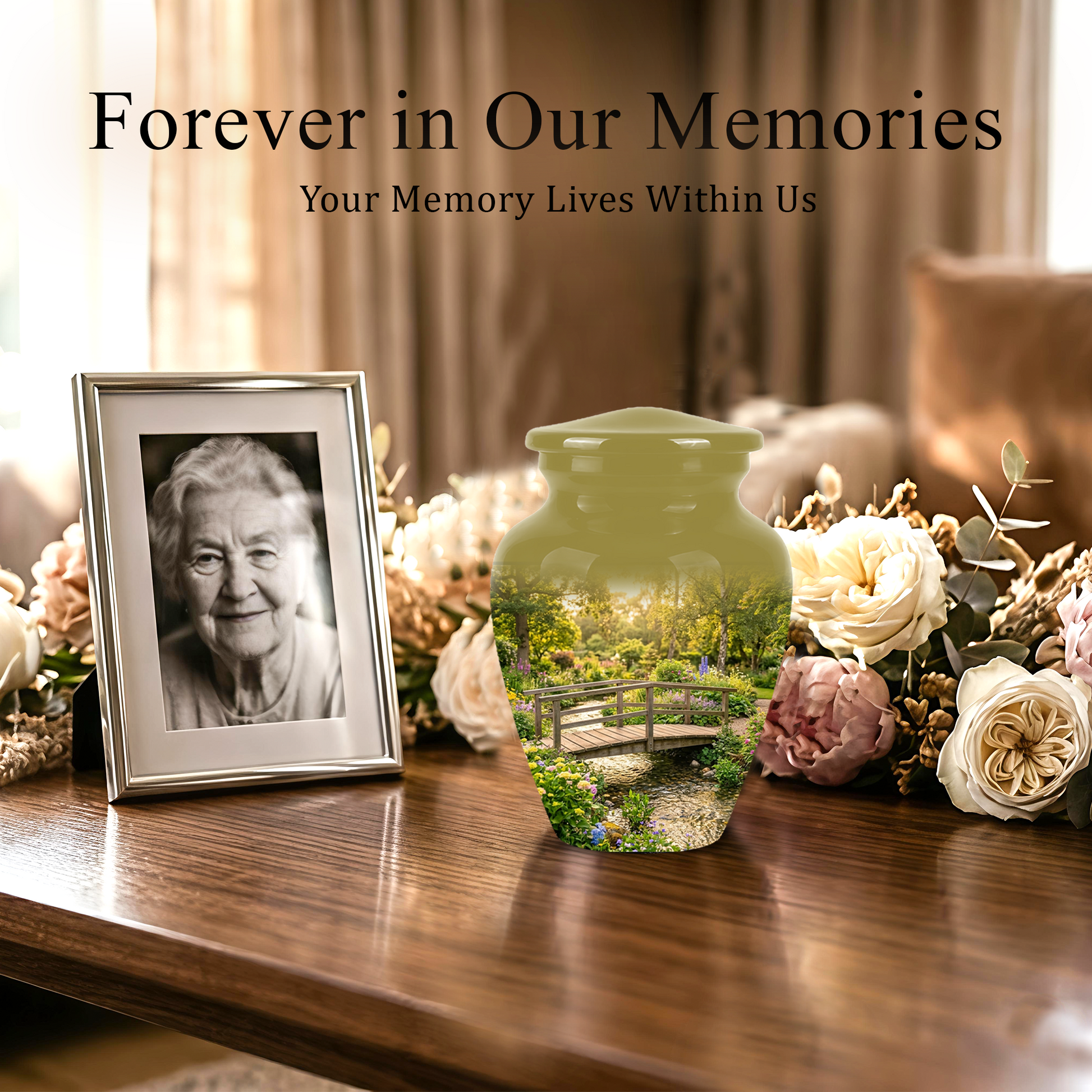 Beautiful Cremation Urns For Nature Lovers - Bridge Scenic Burial Urns