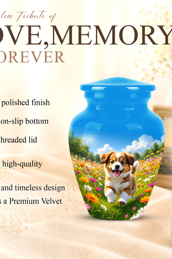 Personalized Dog Cremation Urn - Handcrafted Memorial Urns For Pet Ashes