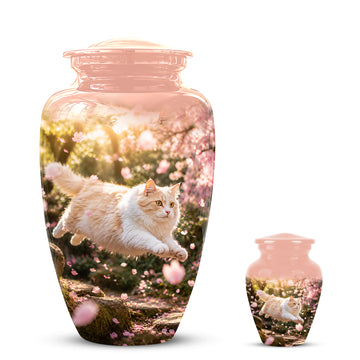 10 inch Large Urn with 1 Keepsake 3 inch