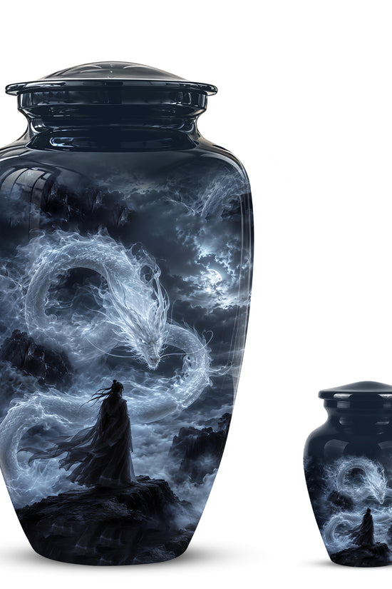 Dragon Cremation Urn - Mythical Dragon Memorial Urns For Human Ashes
