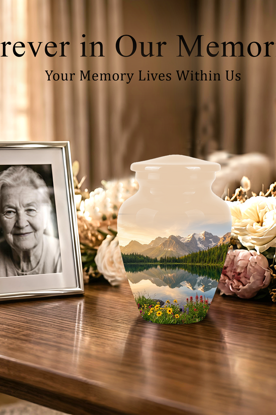 Mountain Cremation Urns For Ashes - Beautiful Funeral Urns For Nature Lovers