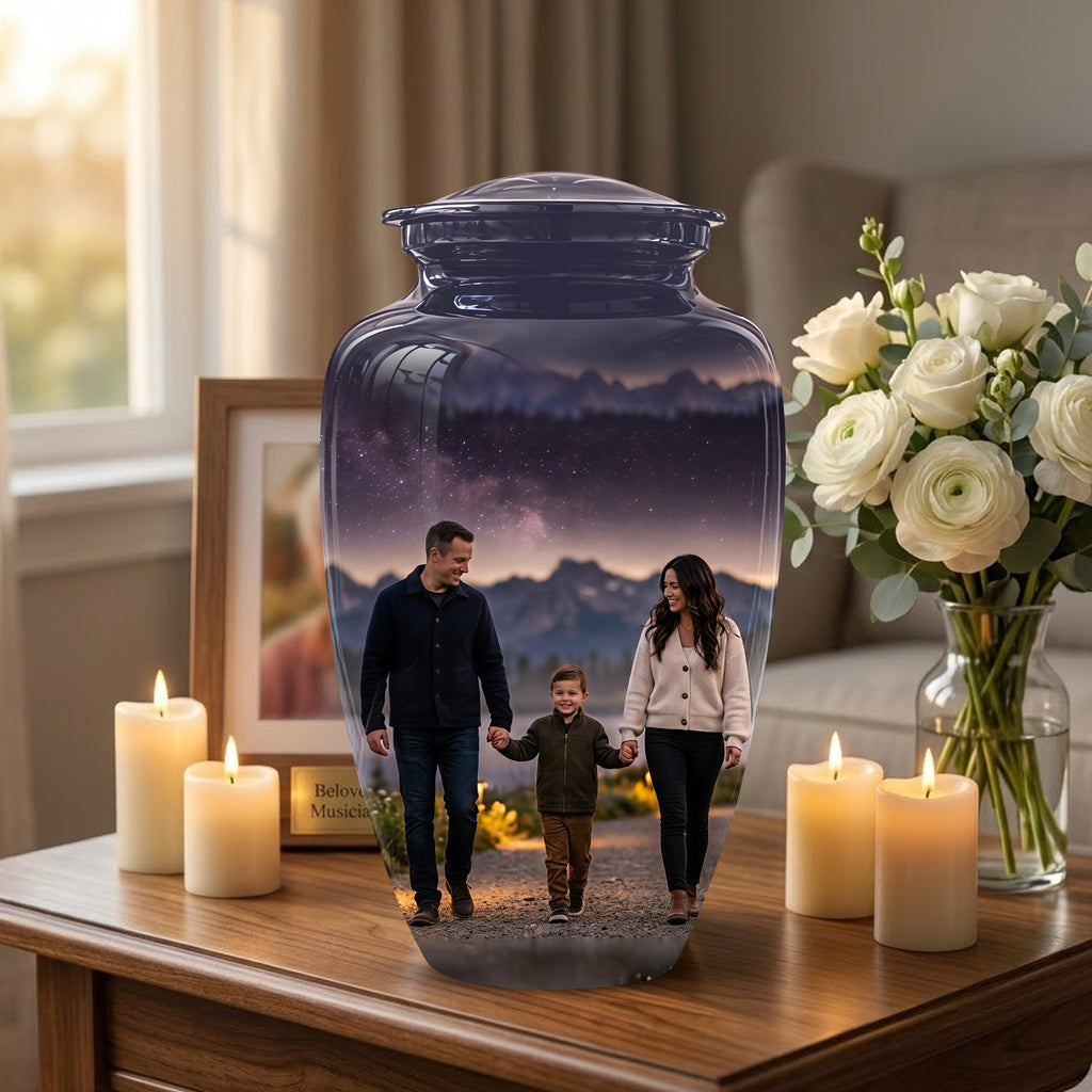 Father, Son & Mother Memorial Urn - Beautiful Tribute Urns For Loved Ones