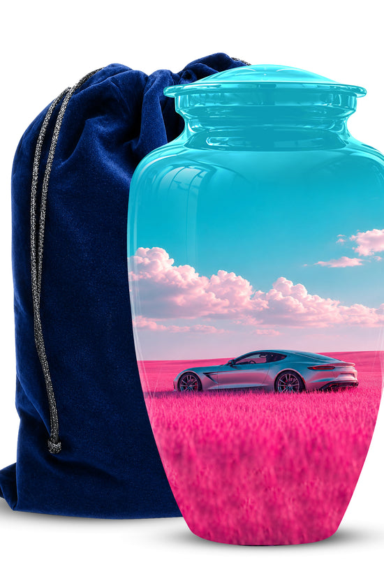 Personalized Sports Car Funeral Urn - Elegant Urns For Car Enthusiast