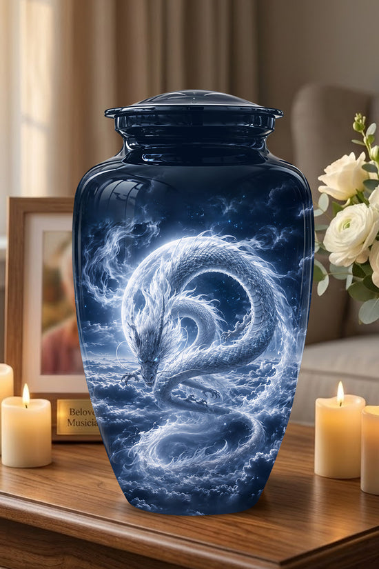 Dragon Cremation Urn - Unique Custom Memorial Urn For Human Ashes
