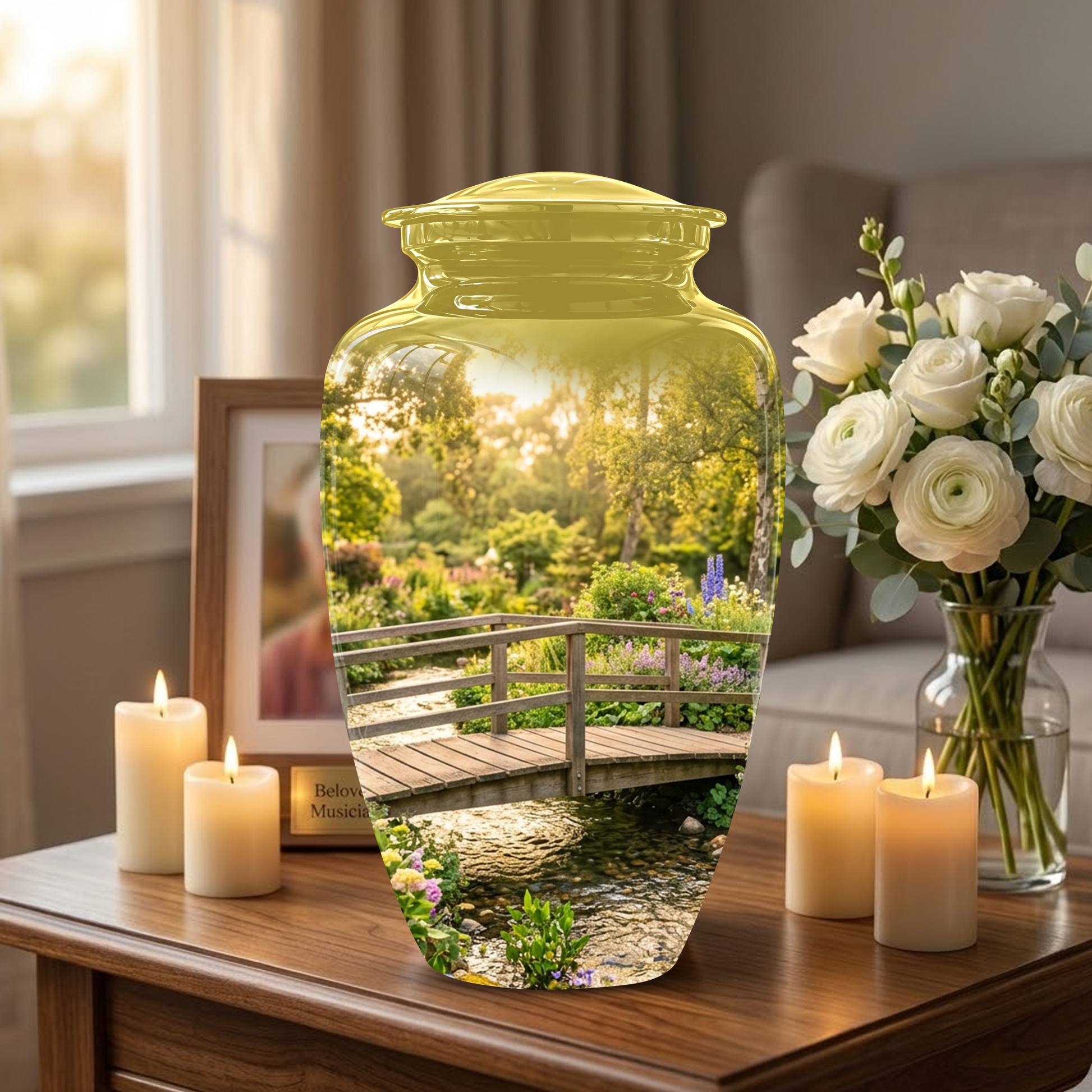Beautiful Cremation Urns For Nature Lovers - Bridge Scenic Burial Urns
