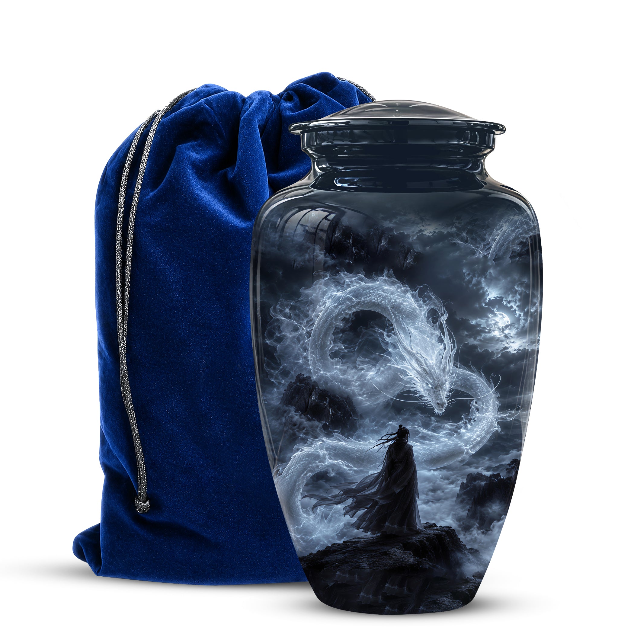 Dragon Cremation Urn - Mythical Dragon Memorial Urns For Human Ashes