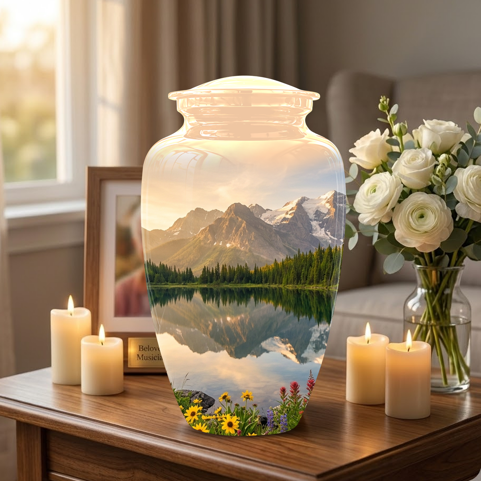Mountain Cremation Urns For Ashes - Beautiful Funeral Urns For Nature Lovers