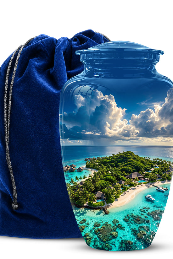 Beach Urns For Human Ashes - Custom Eternal Peaceful Tribute Urns