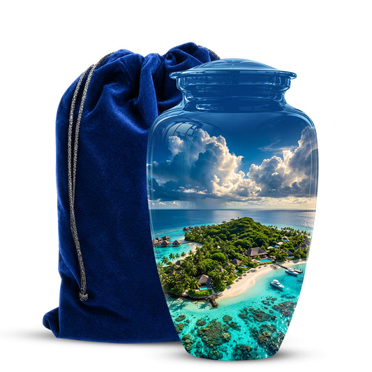 Beach Urns For Human Ashes - Custom Eternal Peaceful Tribute Urns