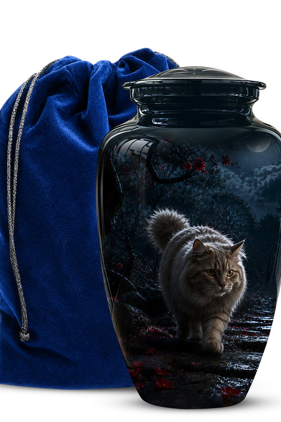 Custom Cat Cremation Urn - Handcrafted Pet Memorial Urns For Ashes
