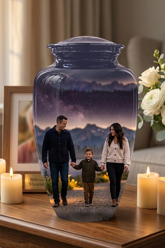 Father, Son & Mother Memorial Urn - Beautiful Tribute Urns For Loved Ones
