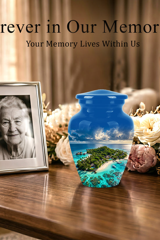 Beach Urns For Human Ashes - Custom Eternal Peaceful Tribute Urns
