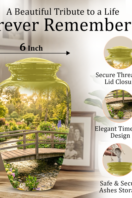 Beautiful Cremation Urns For Nature Lovers - Bridge Scenic Burial Urns