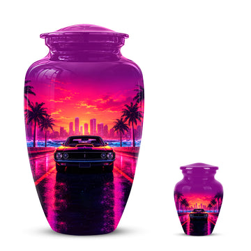 10 inch Large Urn with 1 Keepsake 3 inch