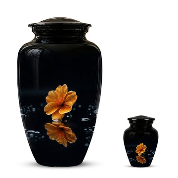 10 inch Large Urn with 1 Keepsake 3 inch