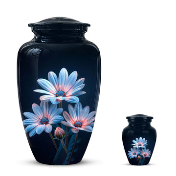 10 inch Large Urn with 1 Keepsake 3 inch
