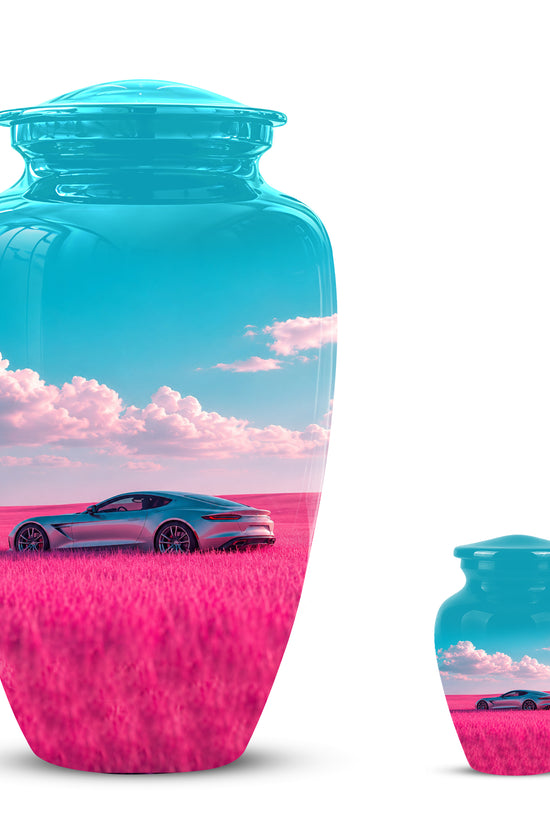 Personalized Sports Car Funeral Urn - Elegant Urns For Car Enthusiast