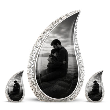 10 inch Large Urn with 2 Keepsake 3inch