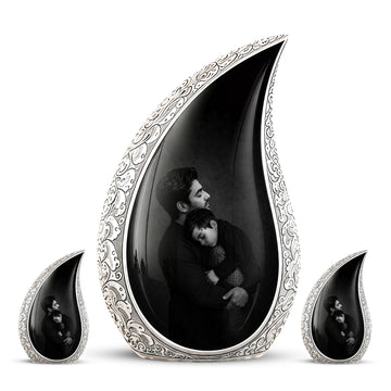 10 inch Large Urn with 2 Keepsake 3inch